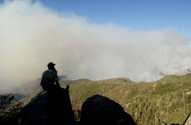 The Bullock Fire in 2002